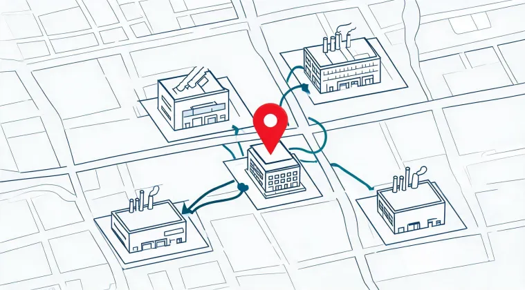 Rittal Enclosure engineering contact location illustration